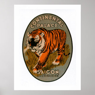 Continental Palace Hotel Saigon (canvas) Poster
