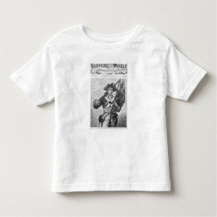Continental Soldier holding a musket flag Toddler T-Shirt