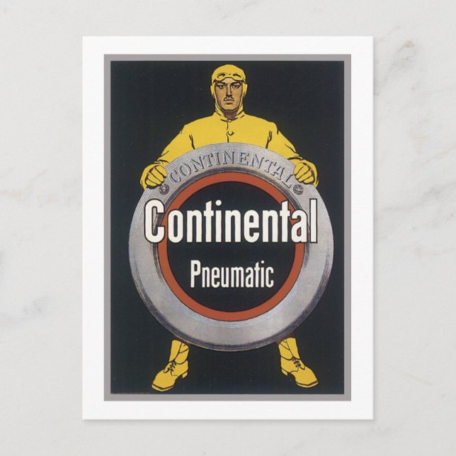 Continential Pneumatic Postcard (Front)