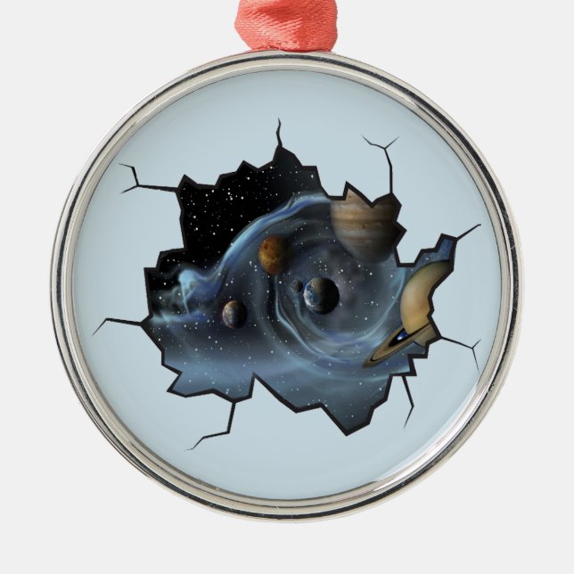 Continuous  Living Metal Tree Decoration (Front)