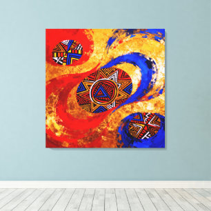 Continuum – A Colourful Black History Celebration Canvas Print