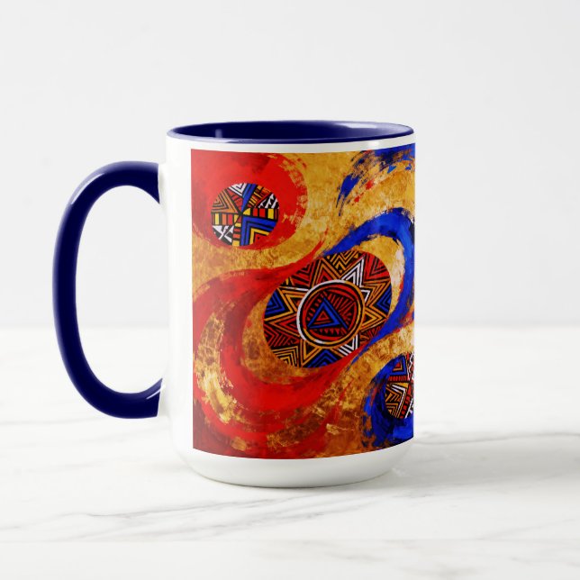 Continuum – A Colourful Black History Celebration Mug (Left)