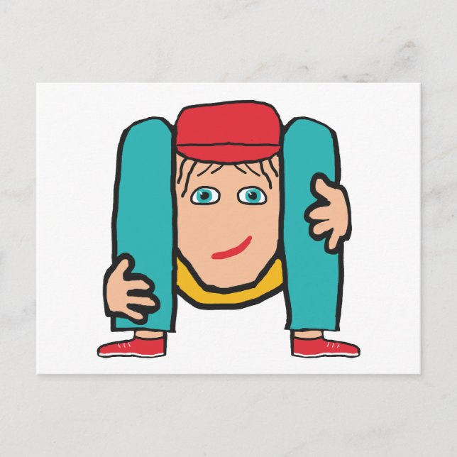 Contortionist Postcard (Front)