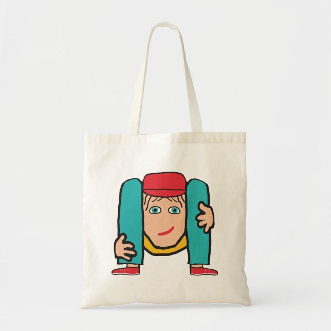Contortionist Tote Bag (Front)