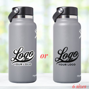 Contour Business logo, Company Brand Water Bottle