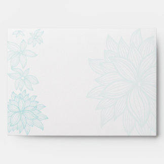 Contoured Bloom Sapphire Envelope