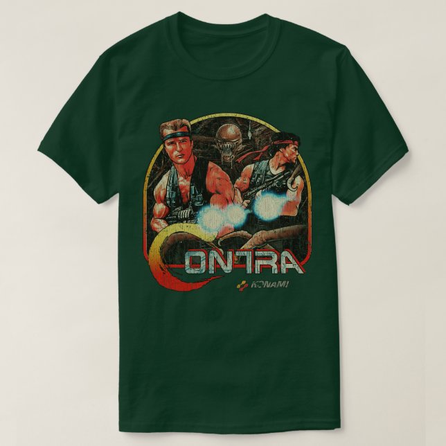 Contra 1987 T-Shirt (Design Front)
