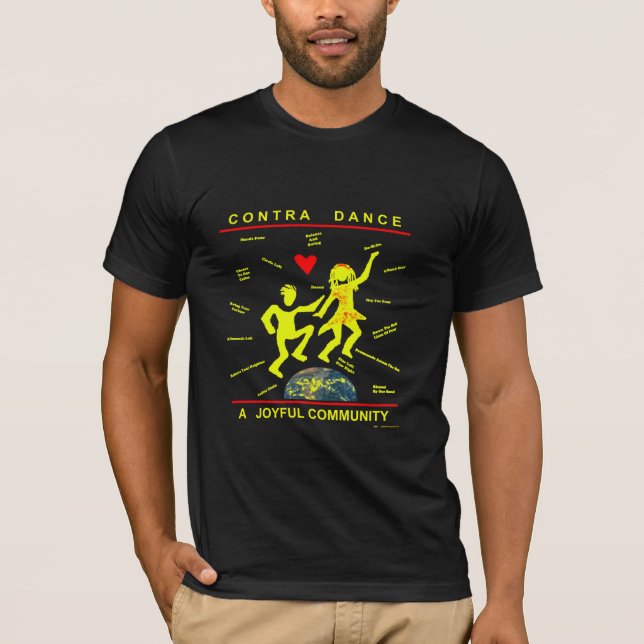Contra Dance Gifts T-Shirt (Front)