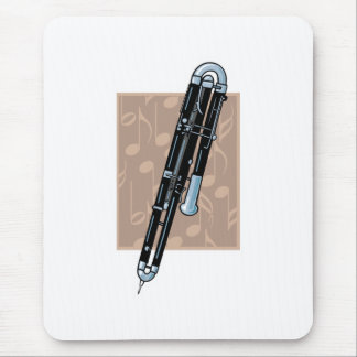 contrabassoon design mouse pad