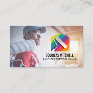 Contract Painter   Home Repair   Renovations Business Card
