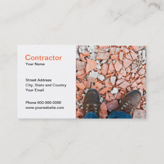 Contractor Business Card