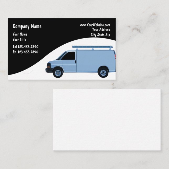 Contractor Business Cards (Front/Back)