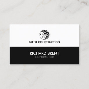 Contractor Construction Building Business Card