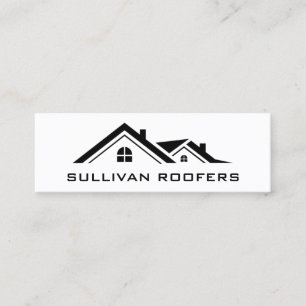 Contractor Construction House Repairs Mini Business Card