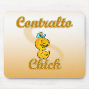 Contralto Chick Mouse Pad