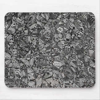 Contrast Drawings Mouse Pad