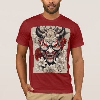Contrast Pulse: High-Impact Tattoo Design T-Shirt