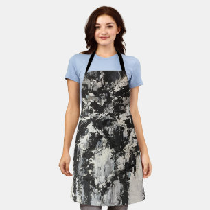 Contrasting obsessions apron