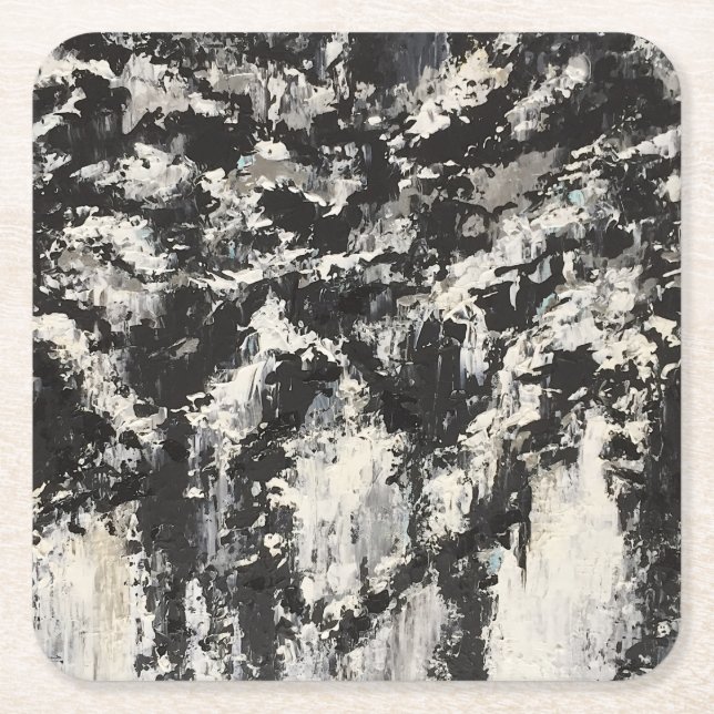 Contrasting Obsessions Paper Coasters (Front)