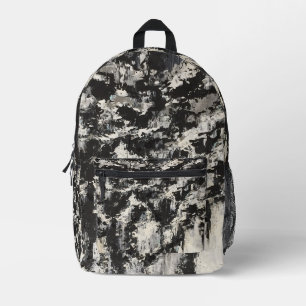Contrasting Obsessions Print Cut Sew Bag