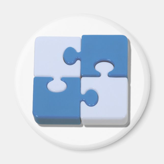 ContrastingPuzzle101310 Magnet (Front)