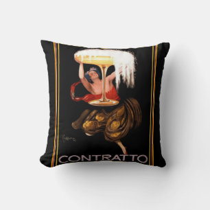 Contratto by Cappiello 16 x 16 Throw Pillow