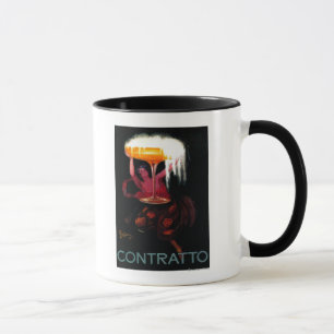 Contratto Vintage PosterEurope Mug