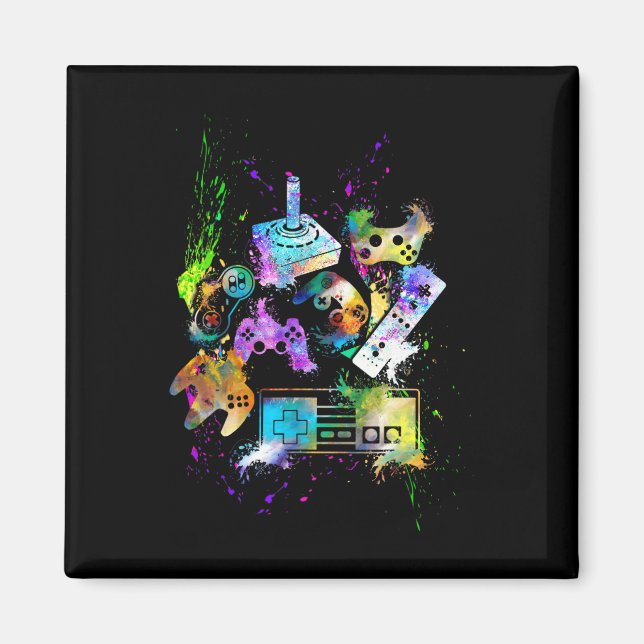 Control All The Things Video Game Controller 2  Magnet (Front)