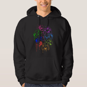 Control all the Things Video Game Controller  9 Hoodie