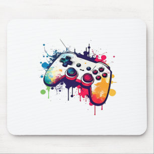 Control All The Things Video Game Controller Gamer Mouse Pad
