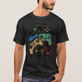 Control all the Things Video Game Controller Gamer T-Shirt