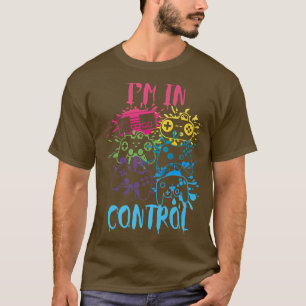 Control All The Things Video Game Controller Premi T-Shirt