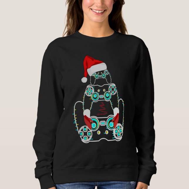 Control All The Things Video Game Controller Sweatshirt (Front)