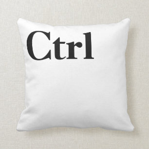 Control Alt Delete Ctrl Alt Del Cushion
