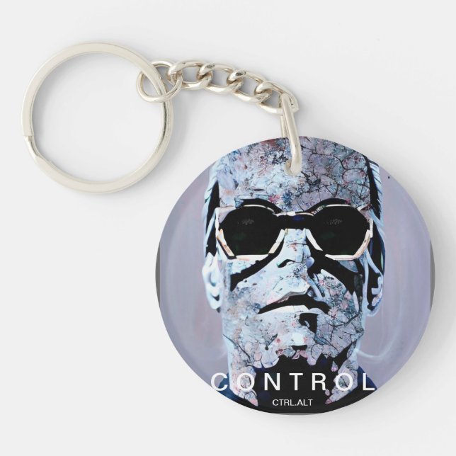 Control by Zupe Dupe Key Ring (Front)