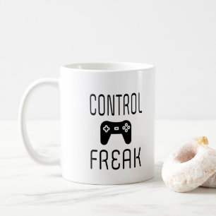 Control Freak Video Game Gamer Coffee Mug