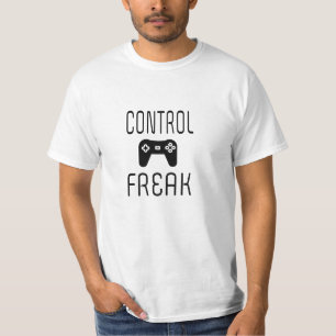Control Freak Video Game Gamer T-Shirt