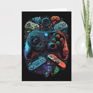 Control Gamer Video Game Controller 19  Card