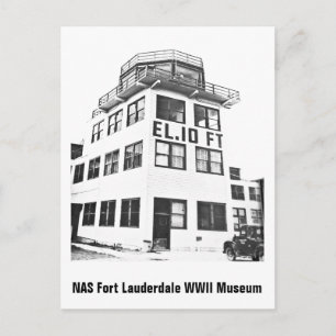 Control Tower at NAS Fort Lauderdale Postcard