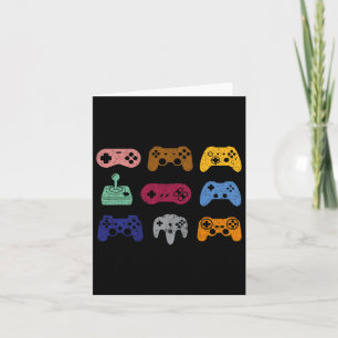 Control Video Game Controller Console Gaming Retro Card