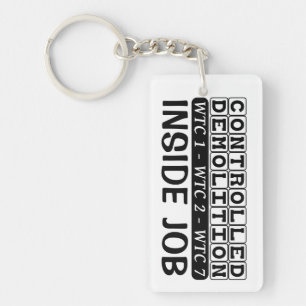 Controlled Demolition WTC Building 7 Inside Job Key Ring