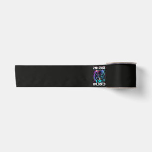 Controller 2nd Grade Level Unlocked First Day Satin Ribbon