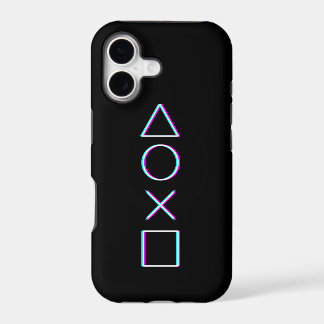 Controller Buttons Neon Glitch Art Gamer
