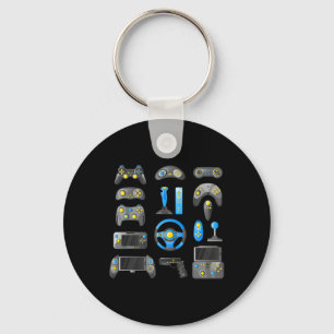 Controller Game Control All The Things Video Game Key Ring