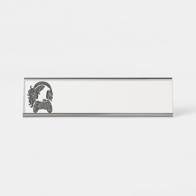 Controller Totems Desk Name Plate (Front)