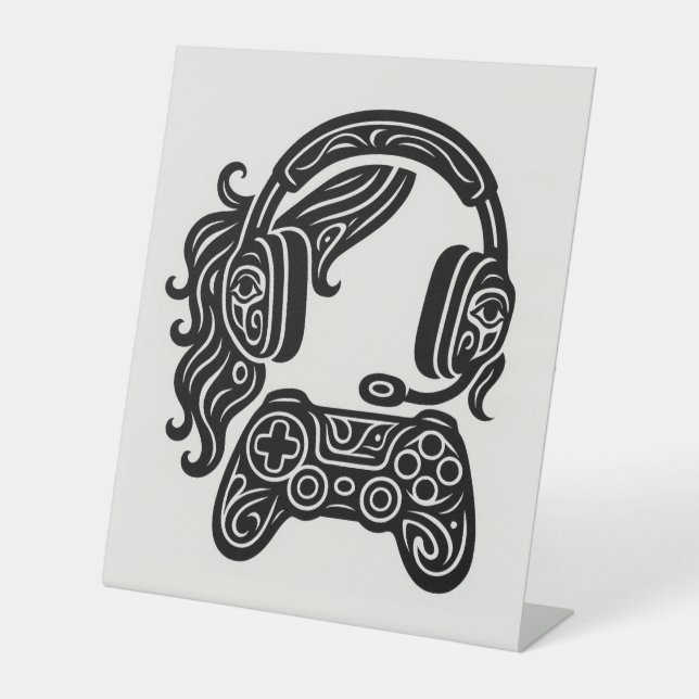 Controller Totems Pedestal Sign (Front)