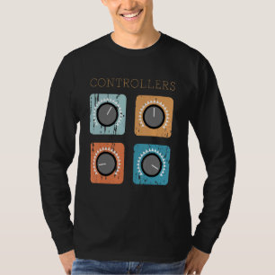 Controllers Modular Synth Vintage Analogue Synthes T-Shirt