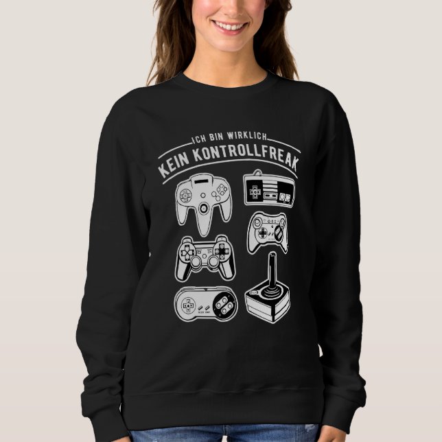 Controllfreak Gaming Console Controller Gamer Sweatshirt (Front)