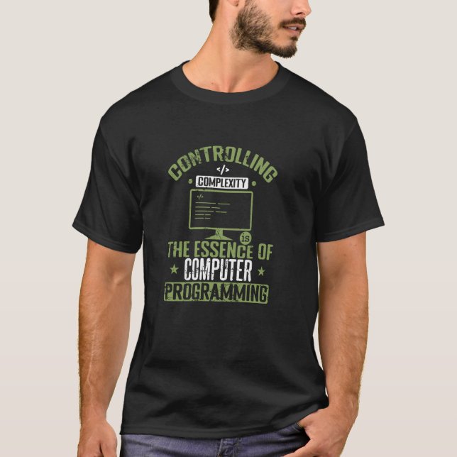 Controlling Complexity is the Essence of Computer  T-Shirt (Front)