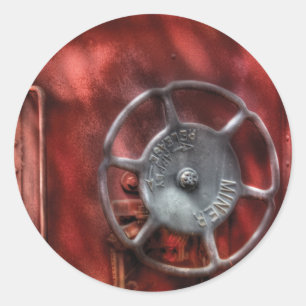 Controls - The Wheel Classic Round Sticker